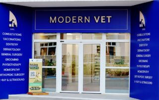 Modern Vet clinic enter